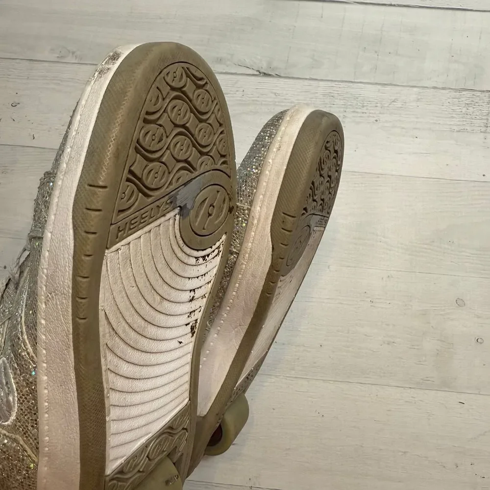 Heelys girls silver
